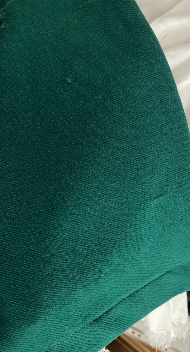 Düğmeli Turkuaz Midi Kadın Blazer - Görsel 3