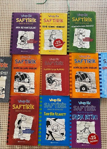 Saftirik Greg'in Günlüğü 10 Kitap Seti