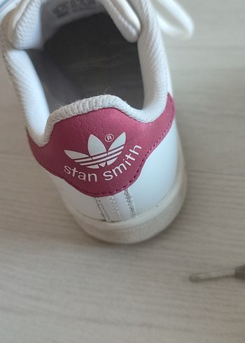 31 Beden Adidas Beyaz Kız çocukBağcıklı Spor Ayakkabı