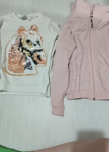 sweatshirt ve kapşonlü sweatshirt