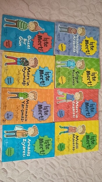 İşte Mert hikaye serisi 8 kitap