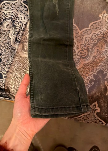 Mavi Marka Haki renk kot  - Görsel 2