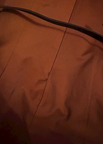 Uzun dar kemerli elbise - Görsel 3