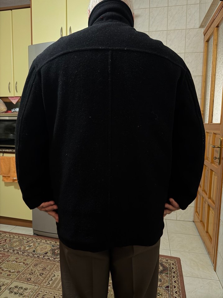 52 ve 54 bedene uyumlu erkek kaşe mont - Görsel 4