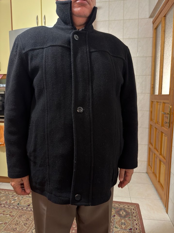 52 ve 54 bedene uyumlu erkek kaşe mont - Görsel 3