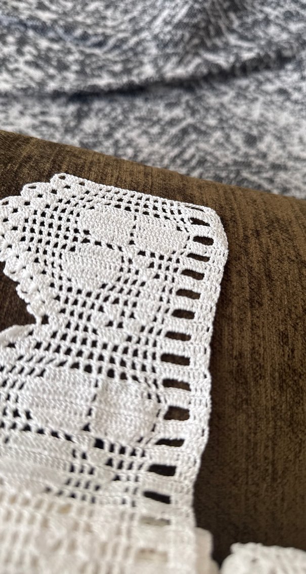 El Yapımı Beyaz Dantel - Görsel 2