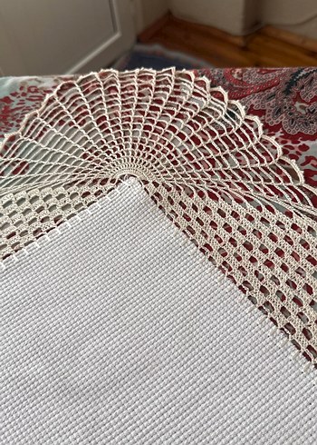 El Yapımı Dantel Örtü - Görsel 2