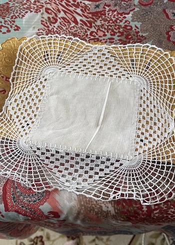 El Yapımı kahve sunum peçetesi - Görsel 2