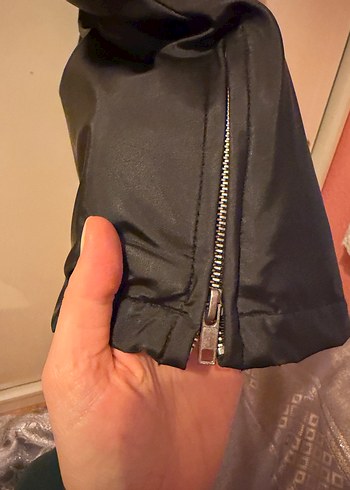 Parlak Deri Mont - Görsel 5