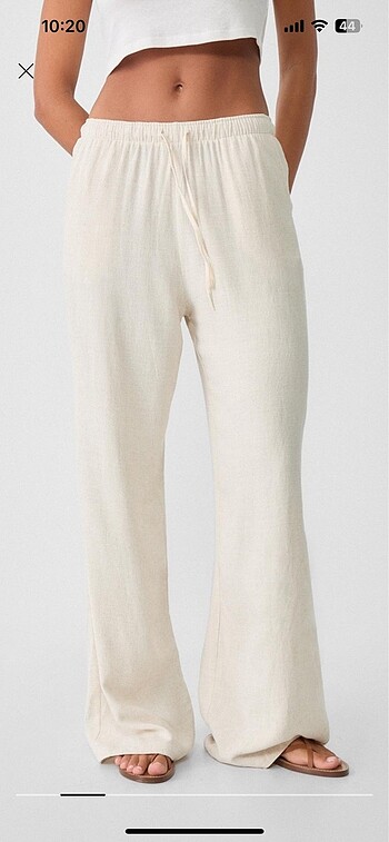 Stradivarius Stradivarius keten pantolon