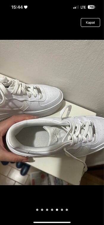 38 Beden Nike ayakkabı