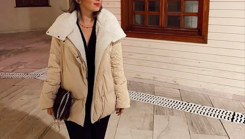 Kürklü mont