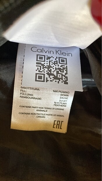 m Beden Calvin kleın mont