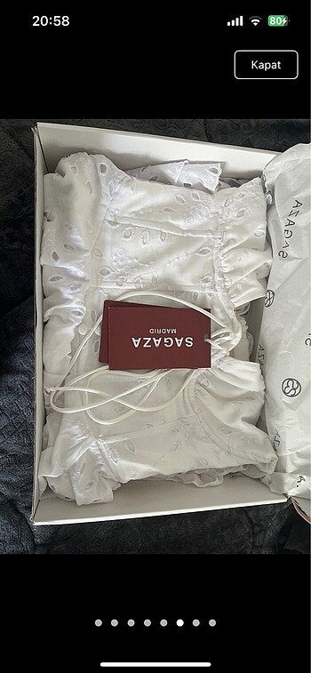 Sagaza mini elbise - Görsel 7