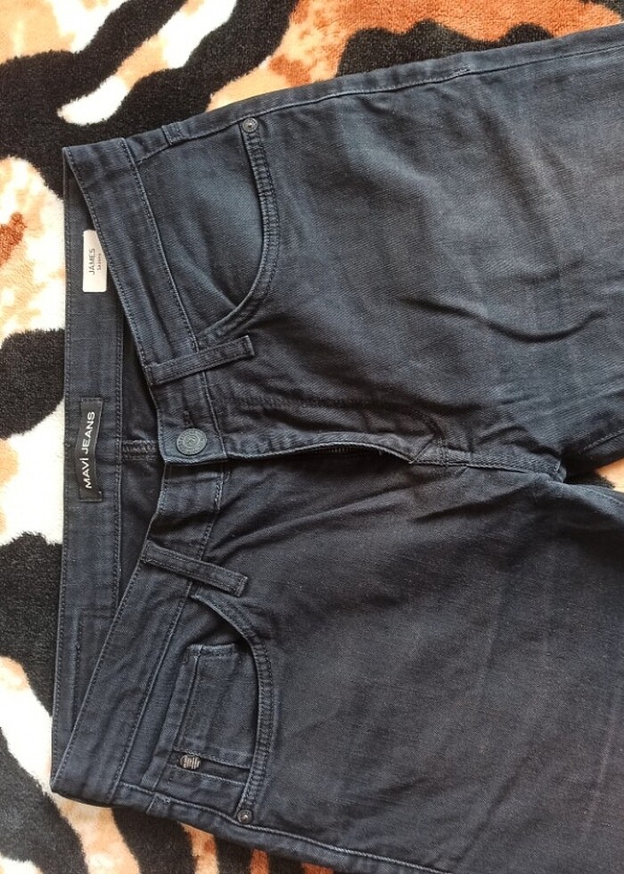 Mavi kot pantolon  - Görsel 3