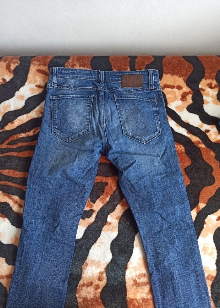 Mavi kot pantolon  - Görsel 2