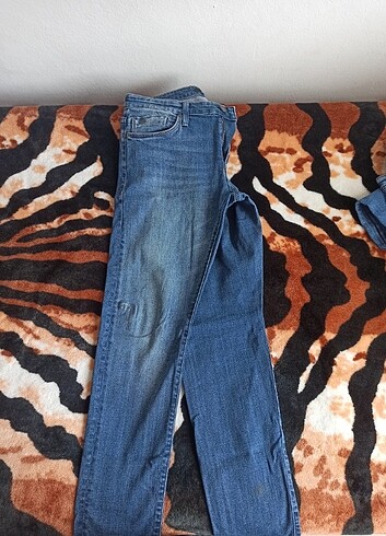 Mavi kot pantolon  - Görsel 2