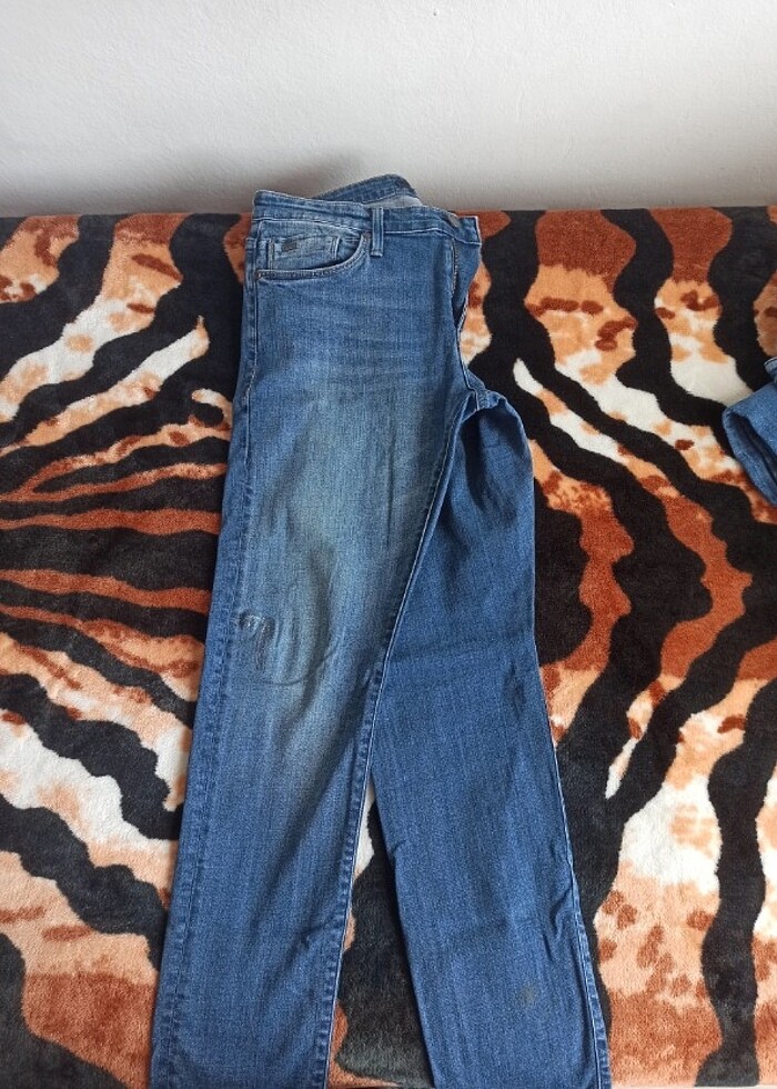 Mavi kot pantolon  - Görsel 2