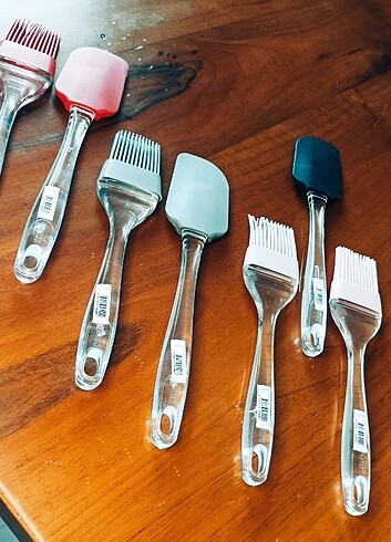 Spatula/Fırça ikili set