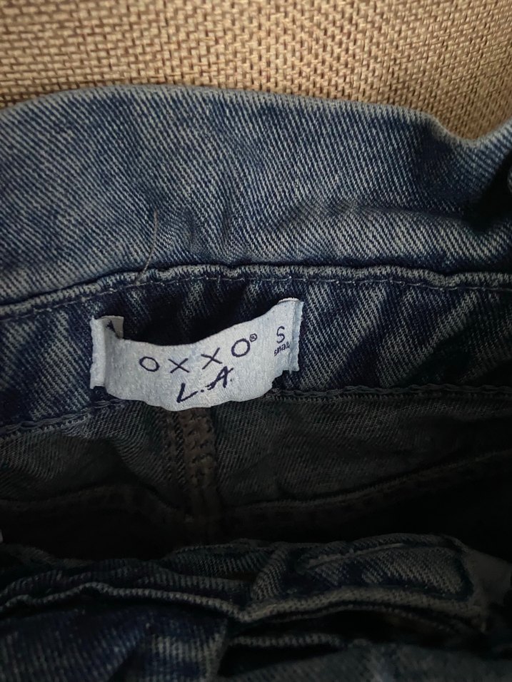 Gri Kemerli Mavi Kadın Denim Pantolon - Görsel 5