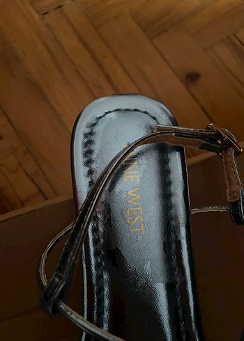 Mavi Rugan Kadın Dolgu Topuklu Sandalet - Görsel 5