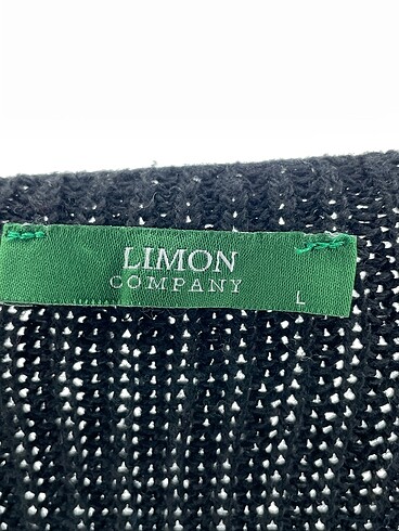 l Beden siyah Renk Limon Company Kazak / Triko %70 İndirimli.