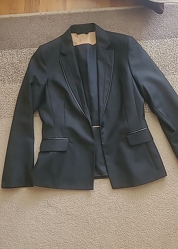Beymen Business Beymen Buissiness Sik Siyah Tek Dugmeli Blazer Ceket Yun