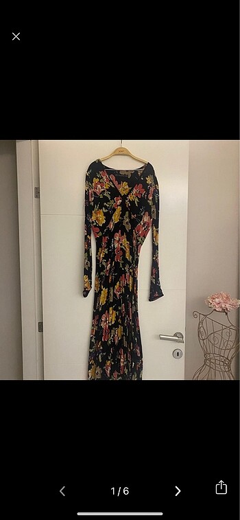 Zara sıfır elbise