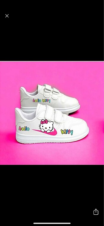 Hello kitty spor ayakkabı
