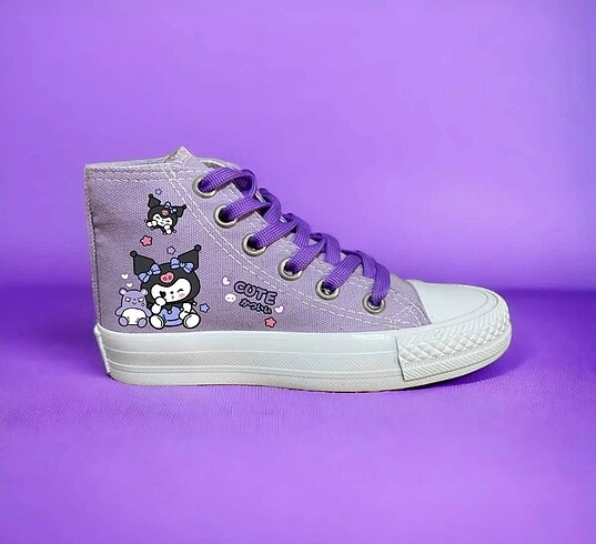Mor kuromi converse