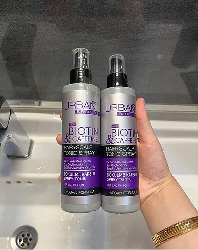 Urban care Biotin&caffeine Içeren Tonik Sprey 2?li
