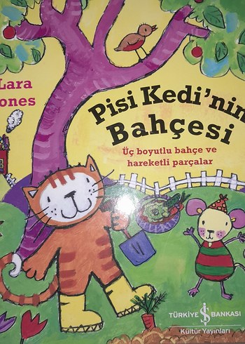 Pisi Kedi'nin Bahçesi - Üç Boyutlu Çocuk Kitabı