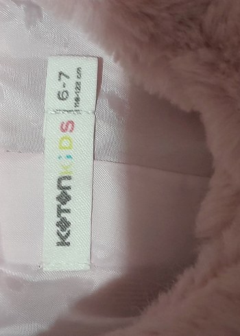 Pembe Peluş Kadın Kaban - Görsel 4