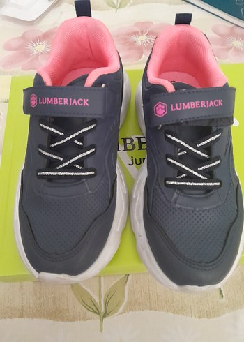 Lumberjack Kız Çocuk Gri-Pembe Sneaker