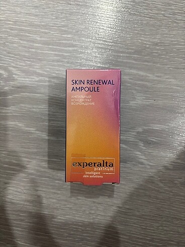 Siberian wellness Cilt yenileme serum /ampul