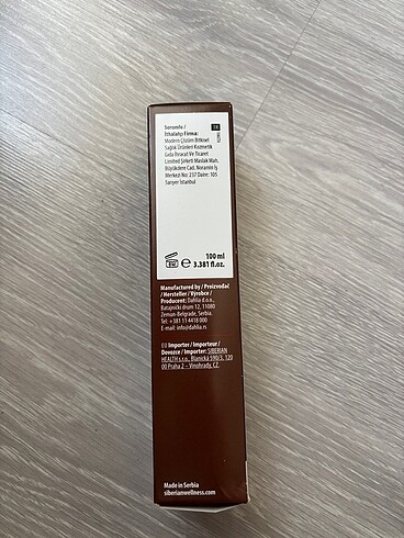 Diğer Siberian wellness ağrı balsamı