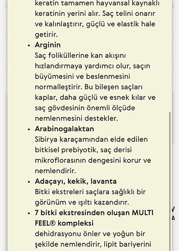  Beden Hacim veren saç kremi