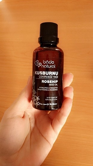 Bade natural kuşburnu yağı