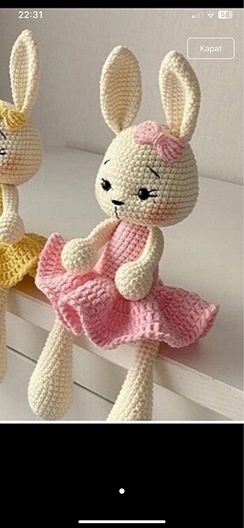 Amigurumi tavşan