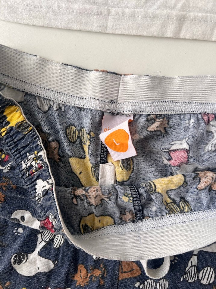 Renkli Desenli Kadın Şort Pijama Takımı - Görsel 3