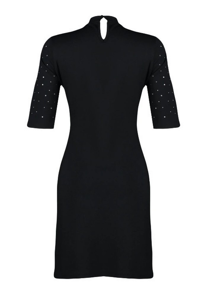 Milla siyah elbise - Görsel 3