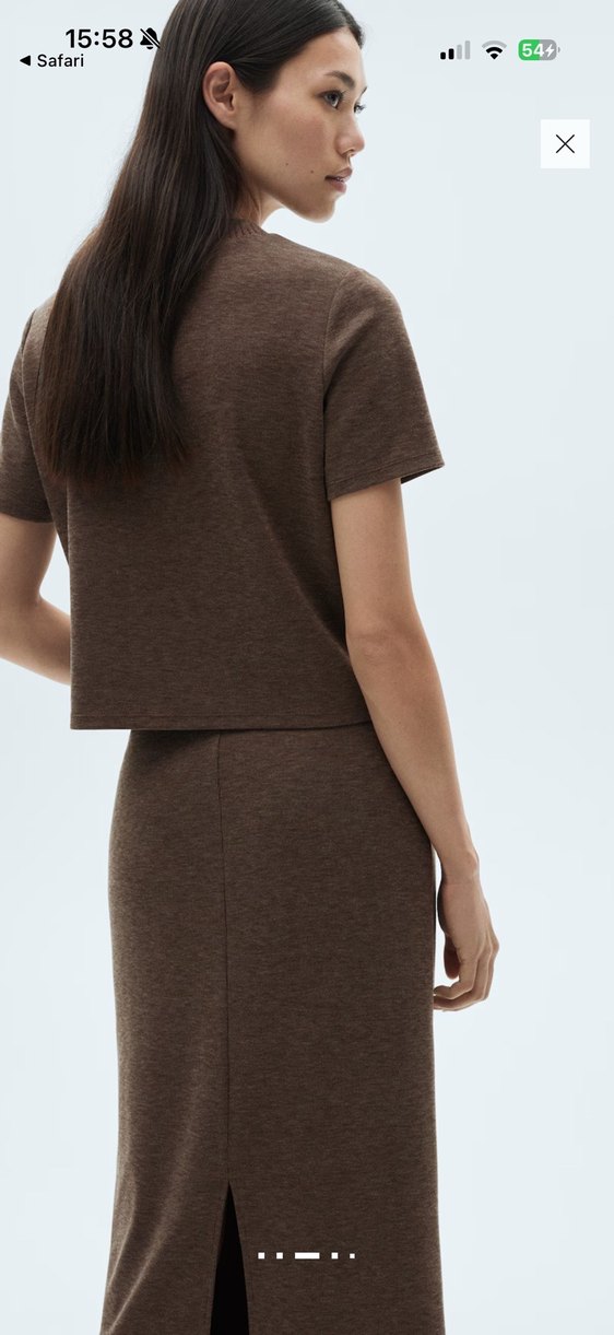 Mango kahverengi ikili takım - Görsel 3