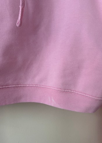 LES BENJAMINS Pembe Kapüşonlu Kadın Sweatshirt - Görsel 8