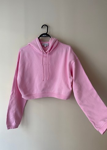 LES BENJAMINS Pembe Kapüşonlu Kadın Sweatshirt - Görsel 2
