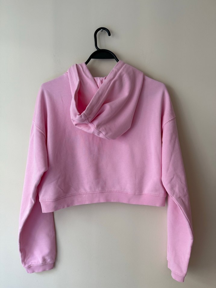 LES BENJAMINS Pembe Kapüşonlu Kadın Sweatshirt - Görsel 5