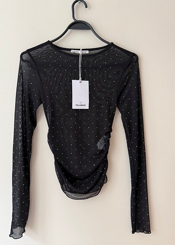 Pull&bear Uzun Kollu Bluz - Görsel 2