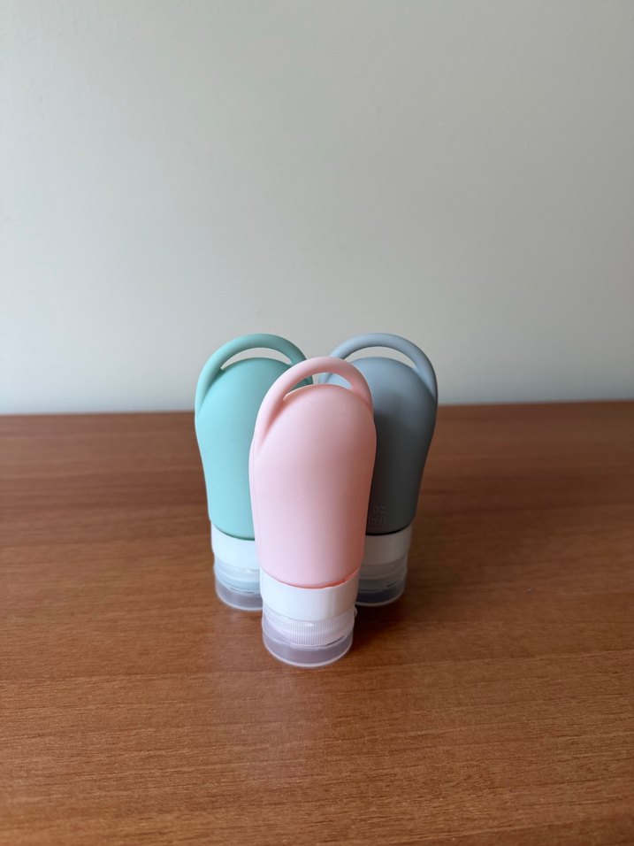 Seyahat silikon asılabilir şişe 60ml - Görsel 2