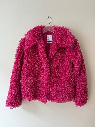 xs Beden pembe Renk #peluş #kürkceket