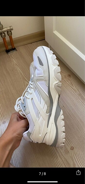 39 Beden gri Renk mango sneaker