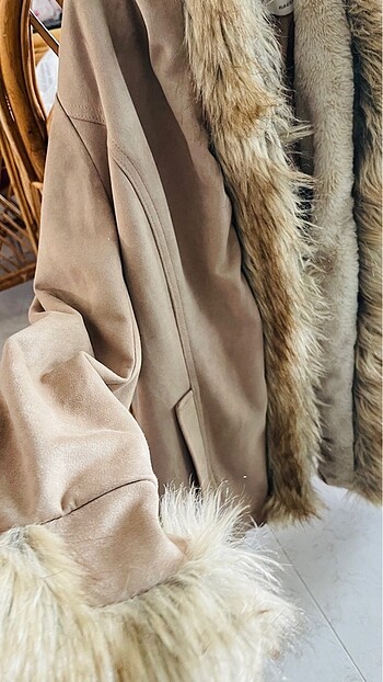 xl Beden Peluş mont